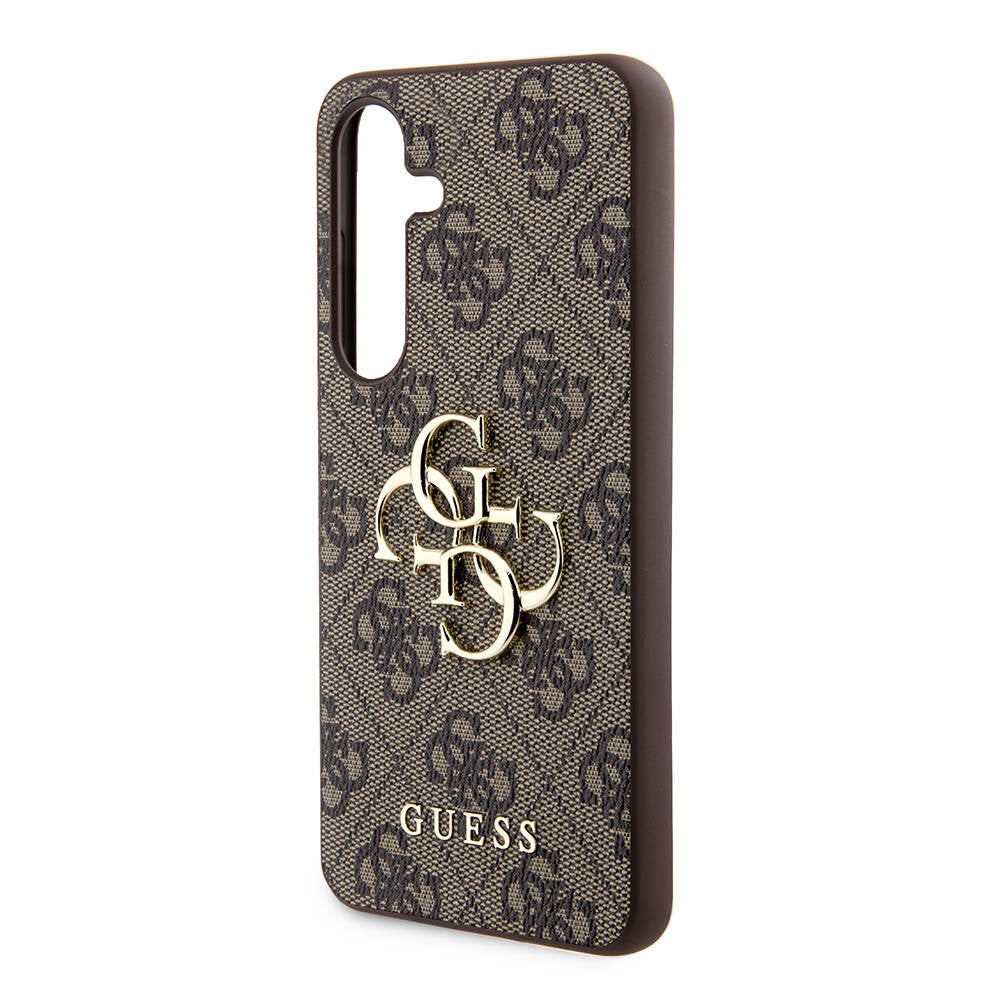 Guess Galaxy S24 Plus Orjinal Lisanslı PU Deri Yazı ve 4G Metal Logolu Desenli Kılıf Guess Galaxy S24 Plus Orjinal Lisanslı PU Deri Yazı ve 4G Metal Logolu Desenli Kılıf